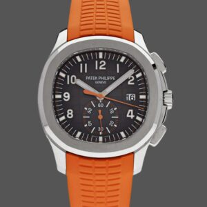 Replica Patek Philippe Aquanaut 5968A 001 Chronograph Orange Rubber 42mm