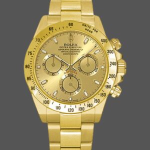 Rolex Cosmograph Daytona 116528 Champagne Index Dial 40MM Mens Replica Watch