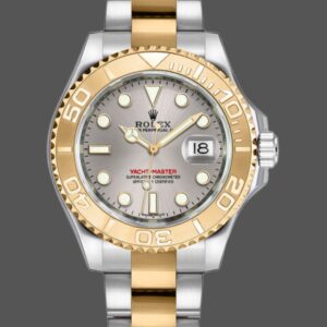 Rolex Yacht Master 168623 Steel Yellow Gold Platinum Dial 35MM Unisex Replica Watch