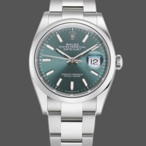 Rolex Datejust 126200 Green Index Dial Stainless steel 36MM Unisex Replica Watch