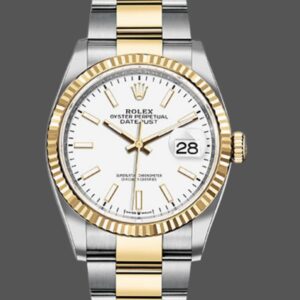 Rolex Datejust 126233 White Index Dial 36MM Unisex Replica Watch