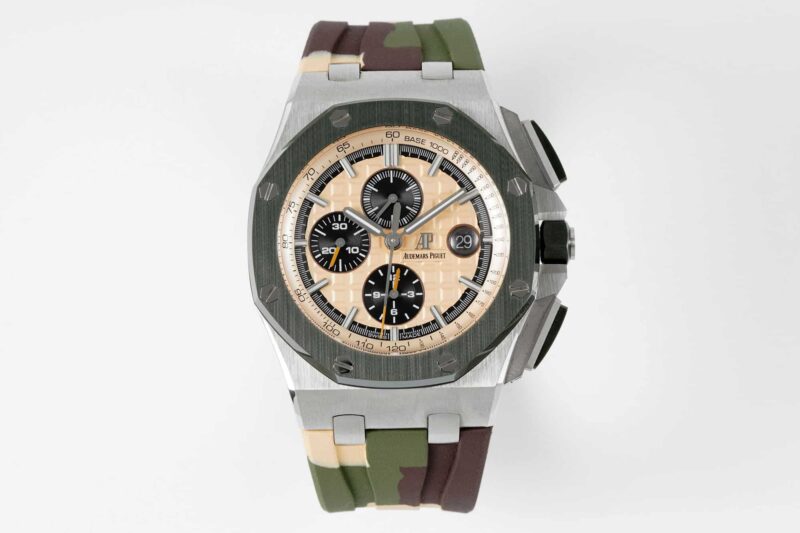 Audemars-Piguet-Royal-Oak-Offshore-26400SO-Beige-Dial-Green-Ceramic-Bezel-800x533-1.jpg